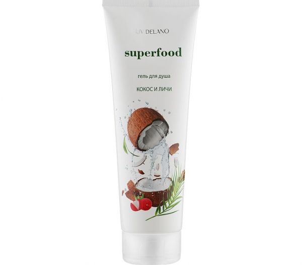 Shower gel "Coconut and Lychee" (250 ml) (101018022)